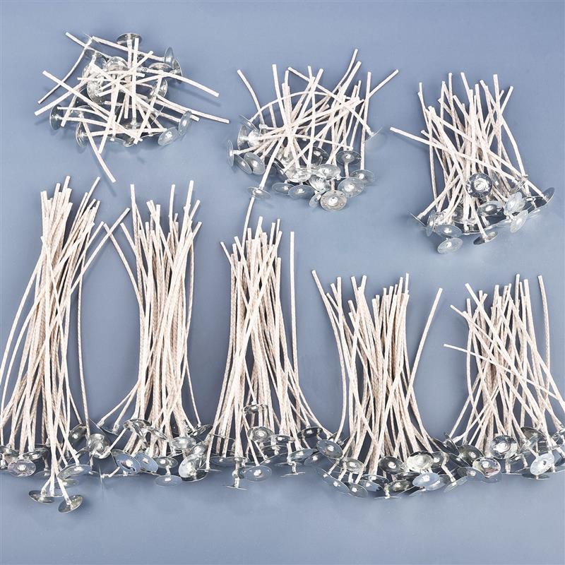 Candle Supplies Storage - 30pcs Candle Wicks Low Smoke Pre-Waxed