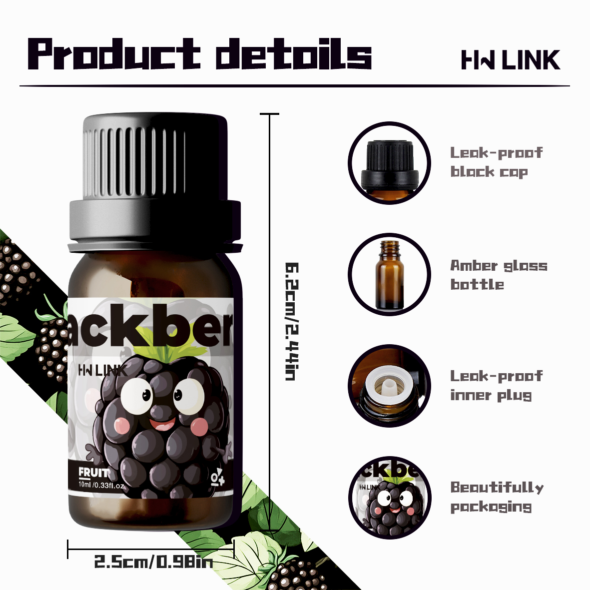 Blackberry Essential Oil  10ml - Fragrance Oil 10Ml ulasan dan harga