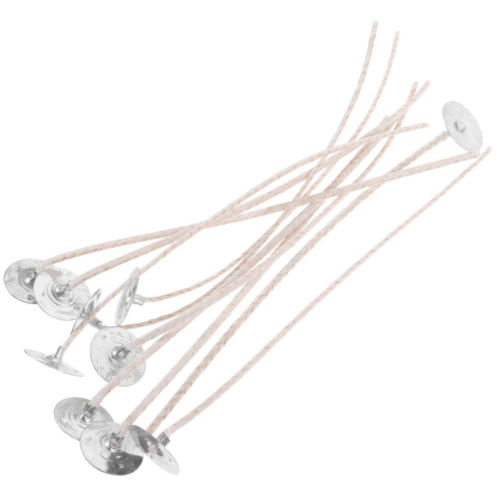 10Pcs Cotton Wicks for DIY Mak - Candle Making Supplies Jars ulasan dan harga