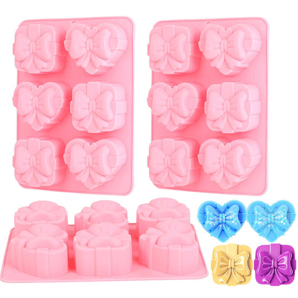 Square Heart Shape Silicone Mo - Candle Supplies Storage ulasan dan harga