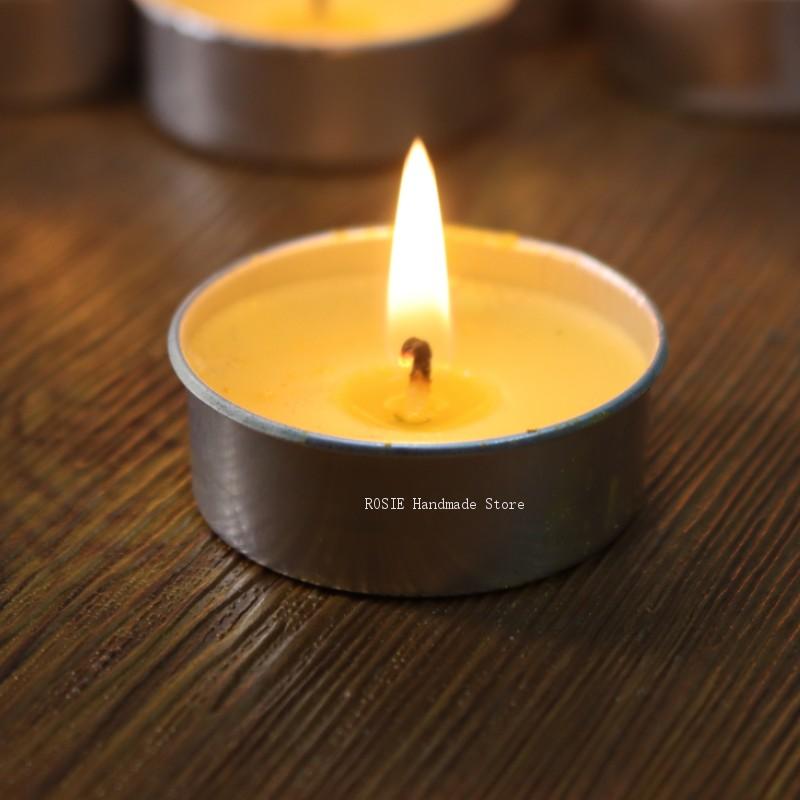 Empty Tea Wax Circular Aluminu - Candle Supplies Storage ulasan dan harga