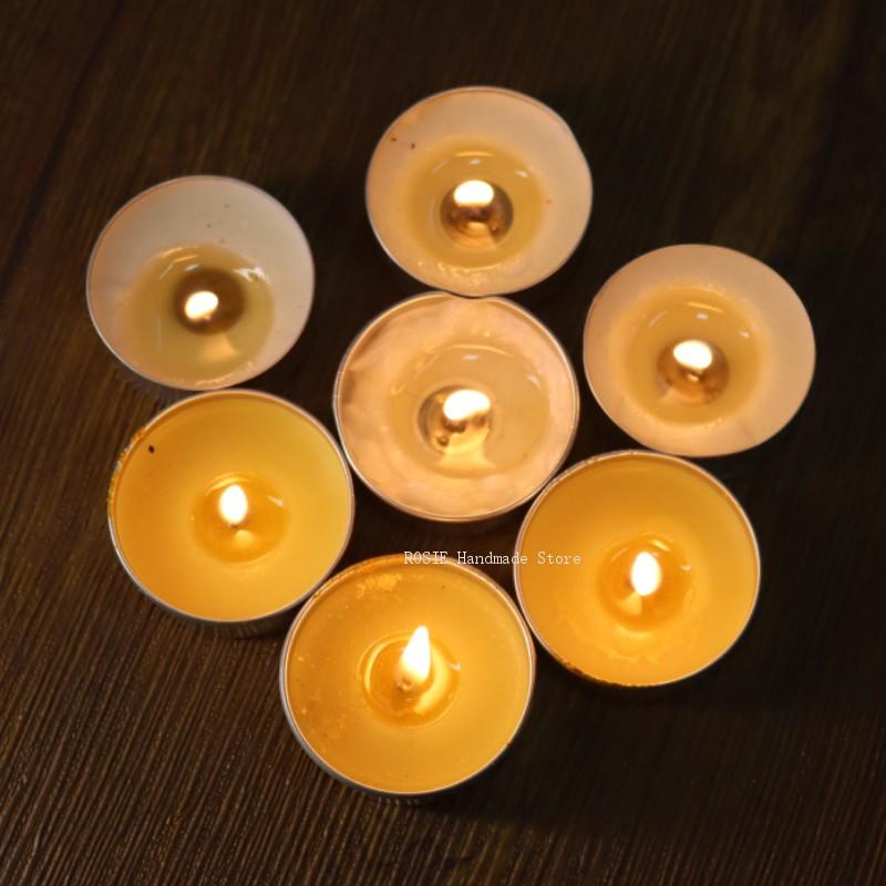 Empty Tea Wax Circular Aluminu - Candle Supplies Storage ulasan dan harga
