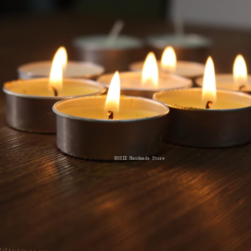 Empty Tea Wax Circular Aluminu - Candle Supplies Storage ulasan dan harga