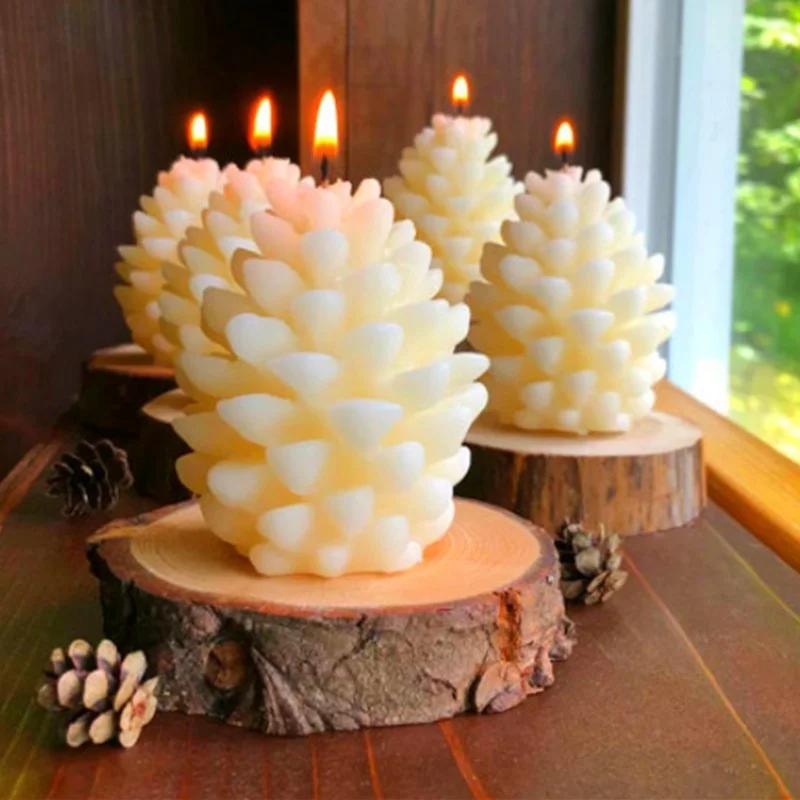 Classic Design Pine Cones Mold - Candle Supplies For Sale ulasan dan harga
