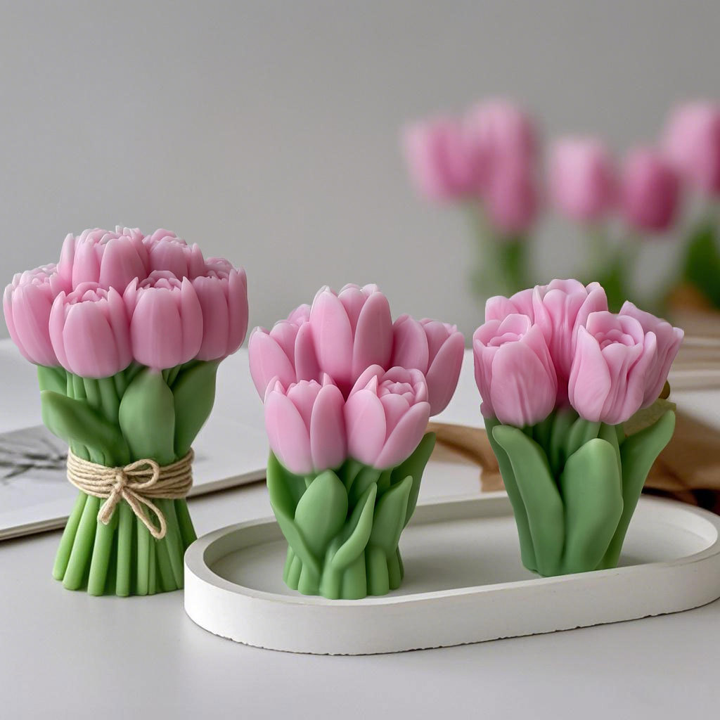 Valentine's Day Gift Tulip Bou - Candle Supplies Shop ulasan dan harga