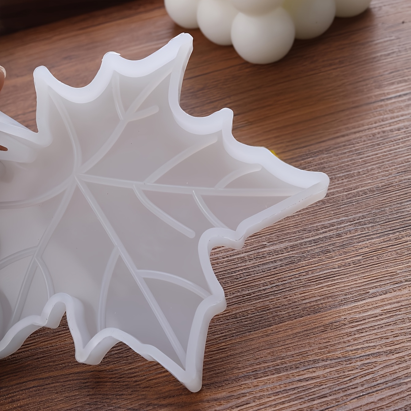 1PC Maple Leaf shaped Silicone - Candle Supplies Shop ulasan dan harga