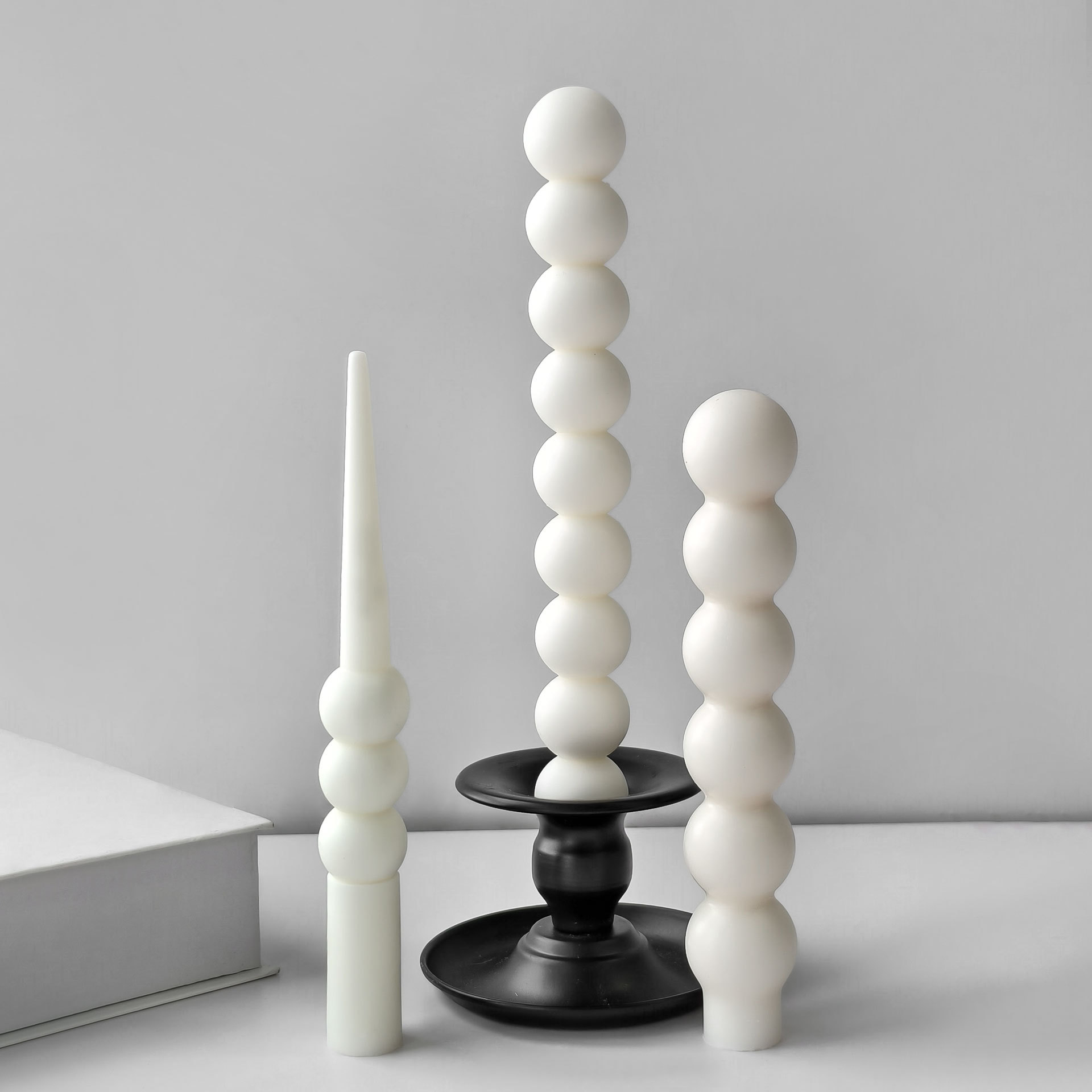 Geometric Long Rod Candle Mold - Candle Supplies Shop ulasan dan harga