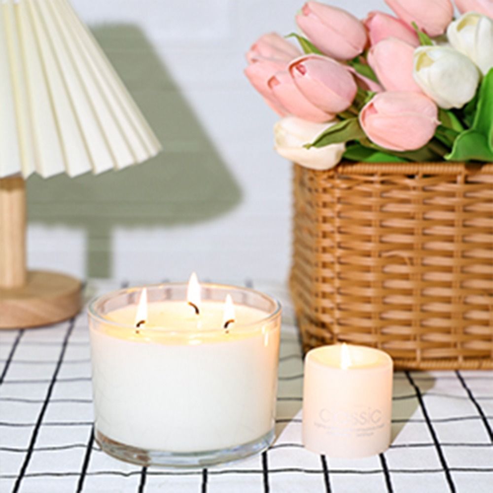 New Clear Glass Candle Jars Tr - Candle Making Supplies Jars ulasan dan harga