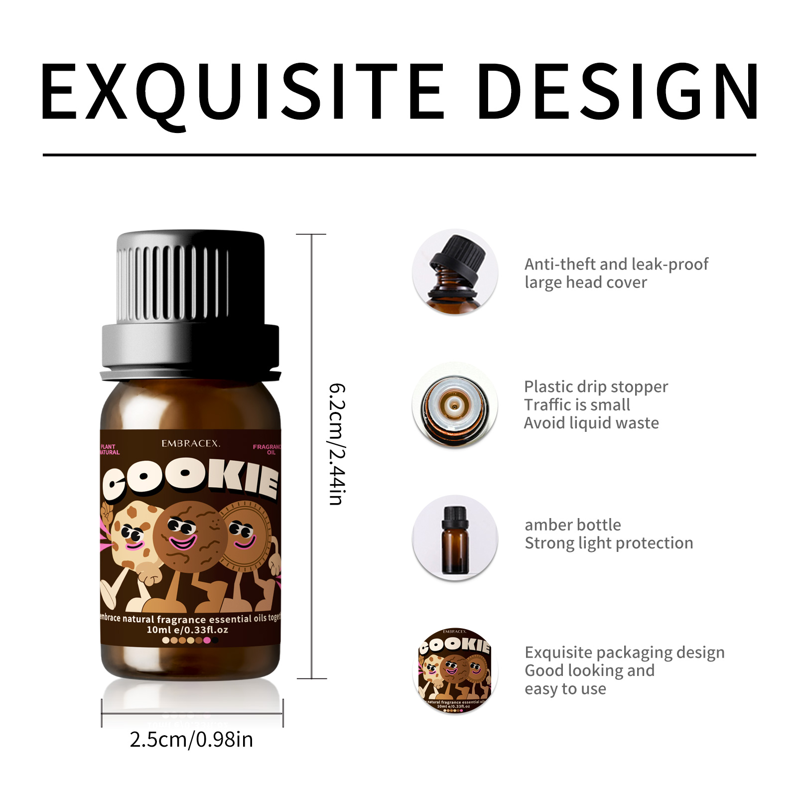 10ml Cookie Fragrance Essentia - Fragrance Oil 10Ml ulasan dan harga