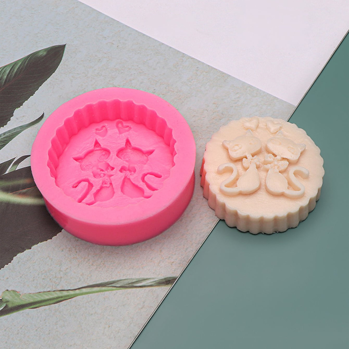 1-Piece Silicone Cat Soap Mold - Candle Supplies Storage ulasan dan harga