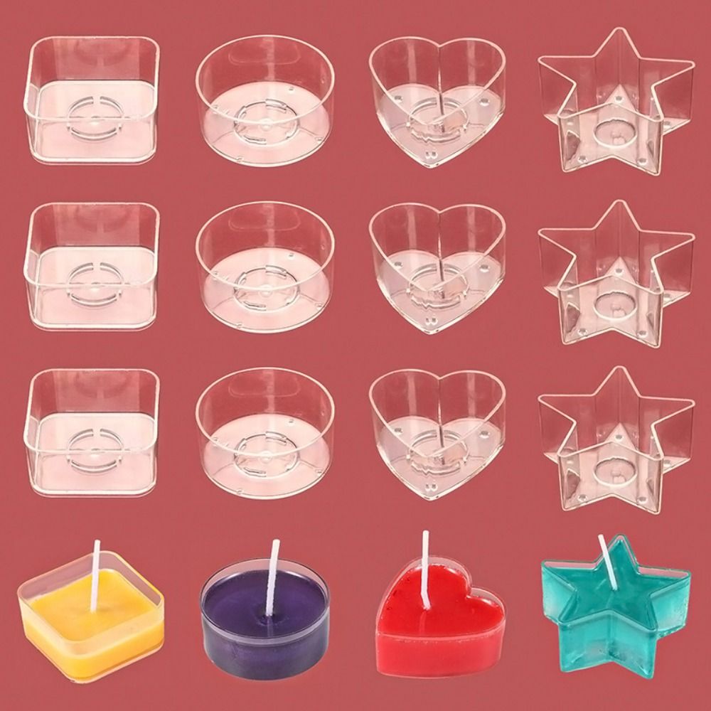 10Pcs DIY Art Light Candle Mak - Candle Making Supplies Jars ulasan dan harga