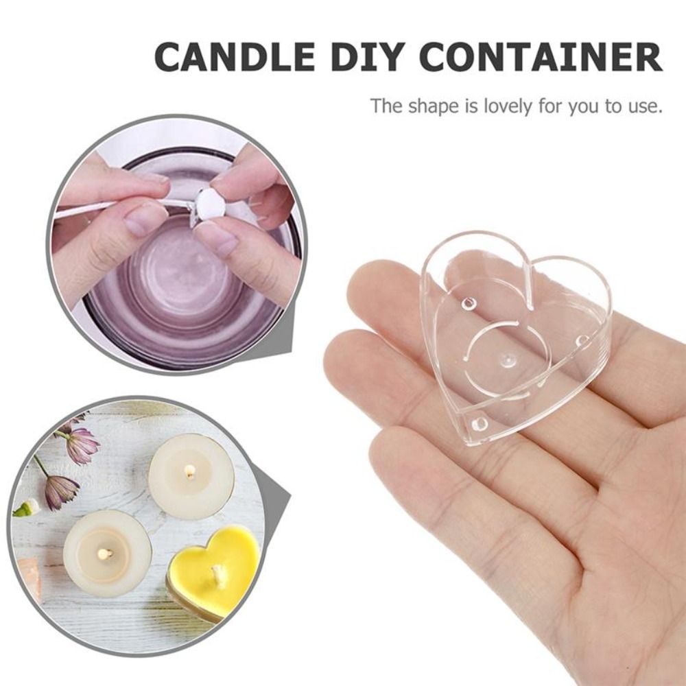 10Pcs DIY Art Light Candle Mak - Candle Making Supplies Jars ulasan dan harga