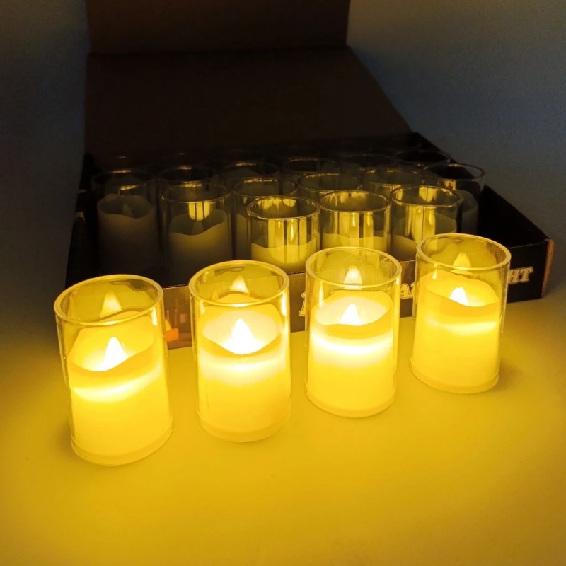 1pcs Flameless LED Tealight Ca - Candle Zero ulasan dan harga