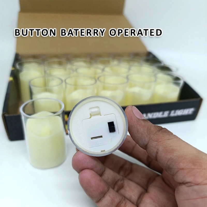 1pcs Flameless LED Tealight Ca - Candle Zero ulasan dan harga