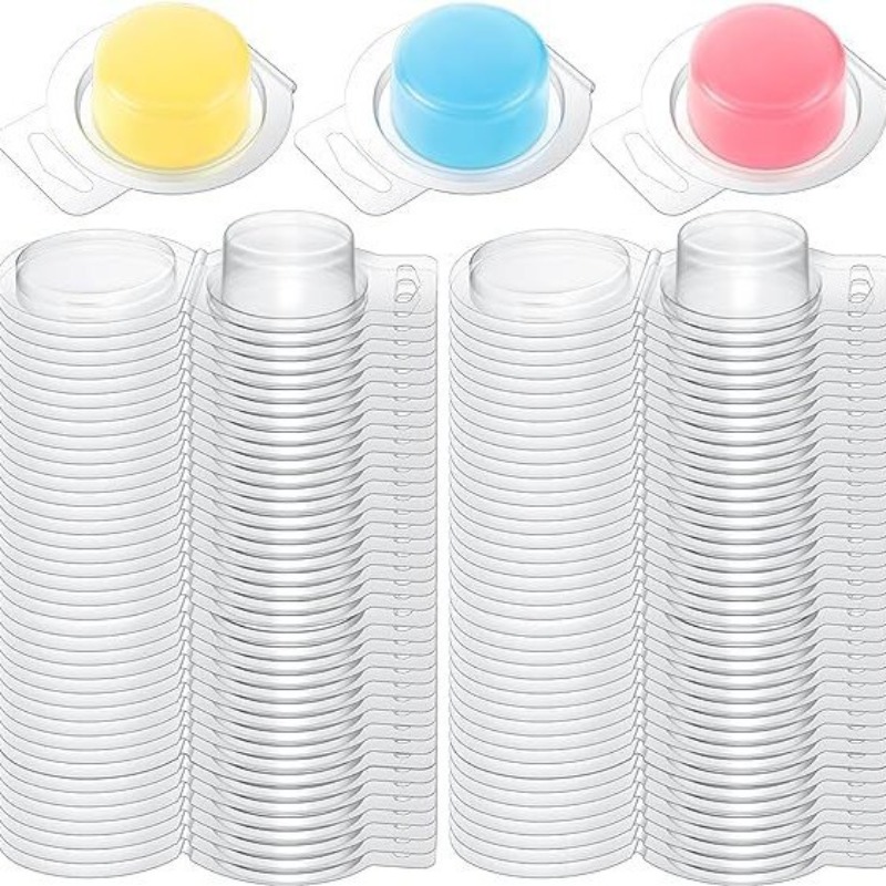 20/50pcs Clear Plastic Wax Mel - Candle Supplies Storage ulasan dan harga