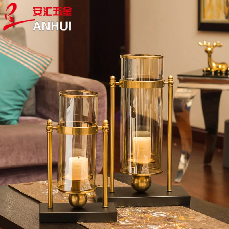 Creative Metal Vase Nordic Gla - Candle Zero ulasan dan harga