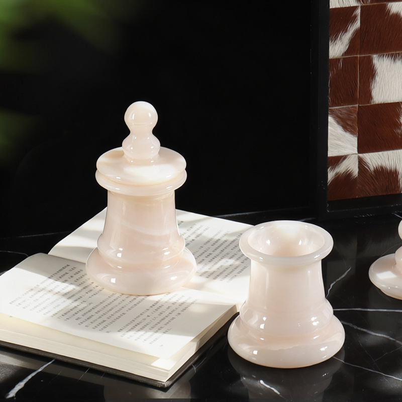 White Jade Onyx Empty Candle H - Candle. Queen ulasan dan harga