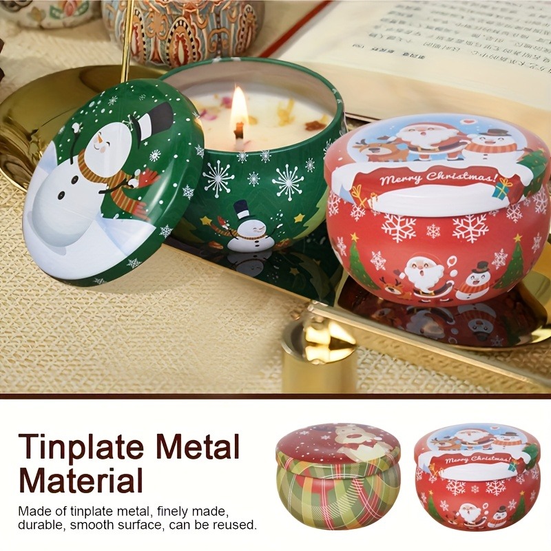 12pcs 4oz Floral Printed Candl - Candle Making Supplies Jars ulasan dan harga