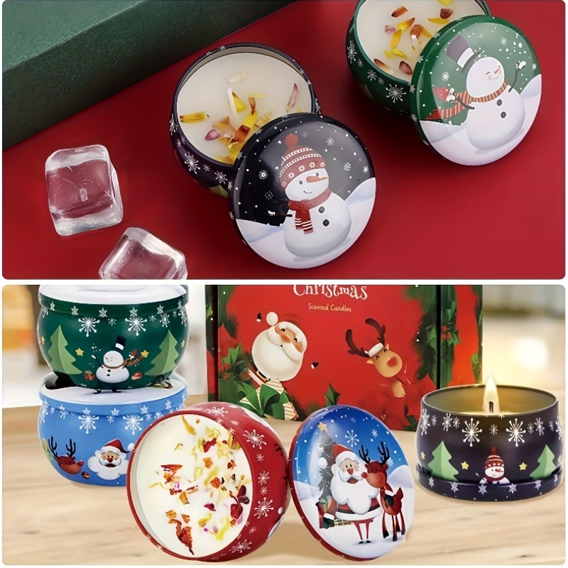 12pcs 4oz Floral Printed Candl - Candle Making Supplies Jars ulasan dan harga