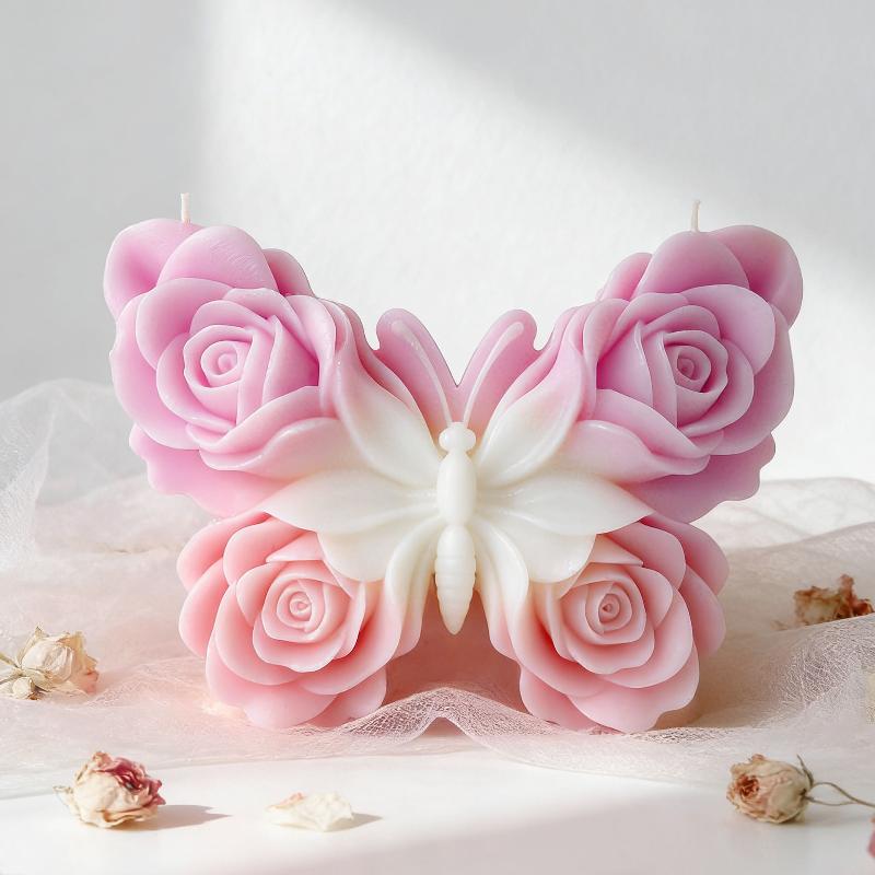 DIY Rose Butterfly Form Silico - Candle Supplies Shop ulasan dan harga
