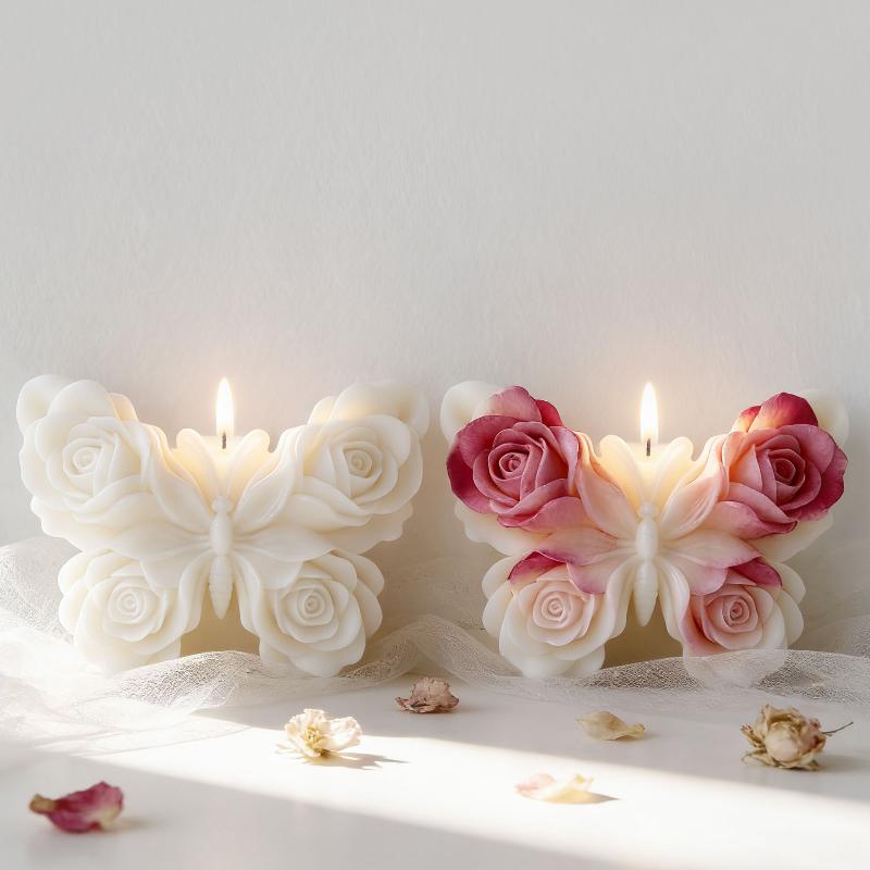 DIY Rose Butterfly Form Silico - Candle Supplies Shop ulasan dan harga